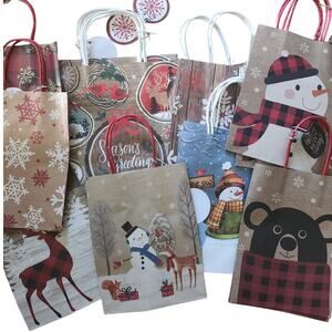 New 15 paper gift bags